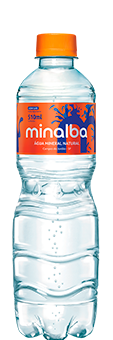 Água Mineral Minalba com Gás 510ml