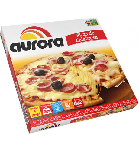 Pizza de Calabresa Aurora 460g