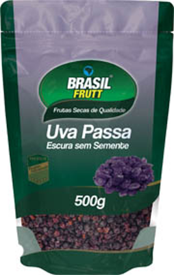 Uva Passa Escura Sem Semente 500g