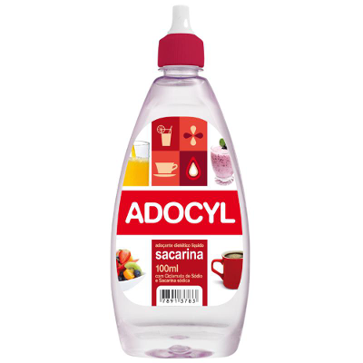 Adoçante Dietético Líquido Adocyl Sacarina 100ml
