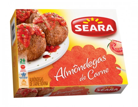 Almôndegas de Carne Seara 500g