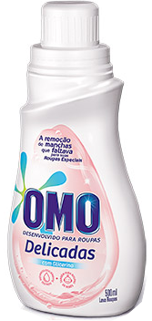Lava-Roupas Líquido Omo Roupas Delicadas 500ml