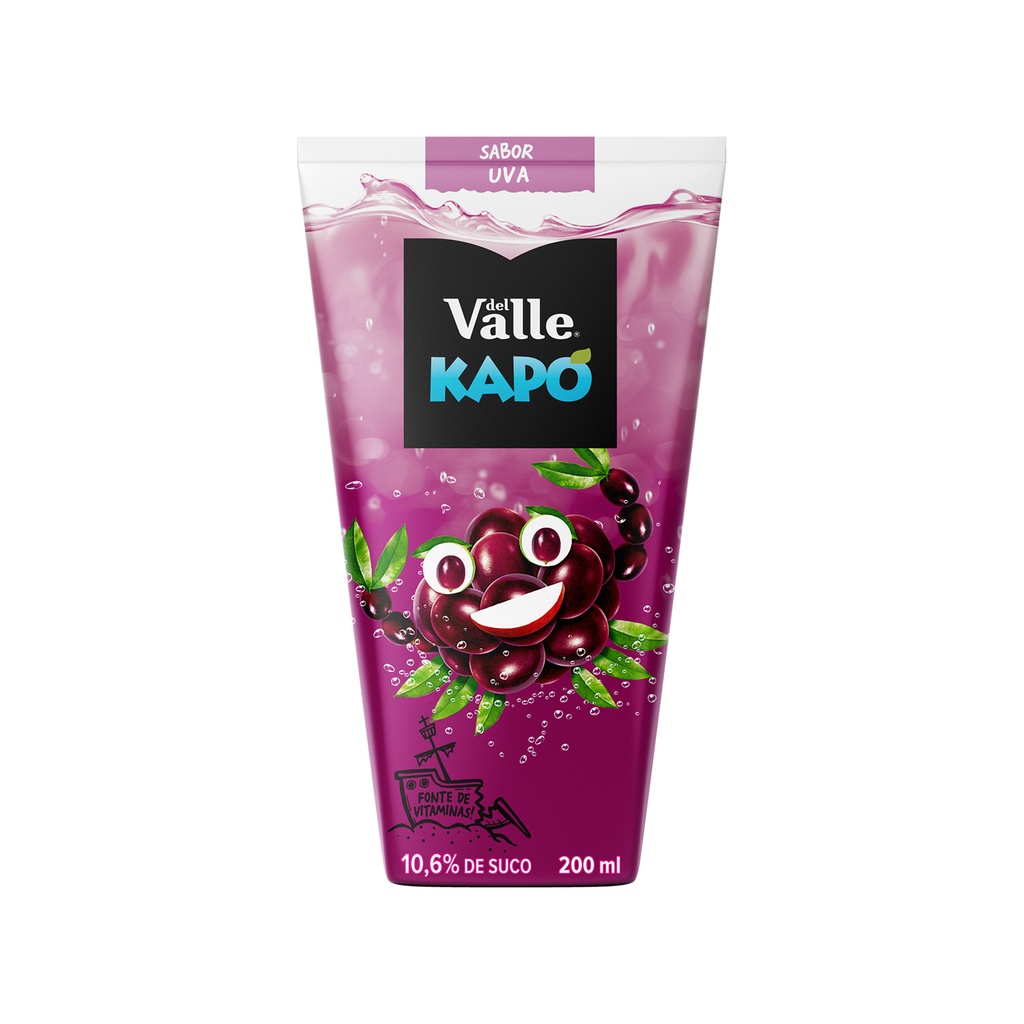 Kapo Del Valle Sabor Uva 200ml