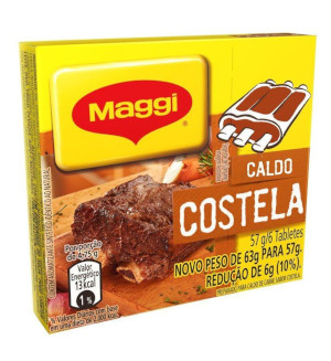 Maggi Caldo de Costela em Tablete 57g