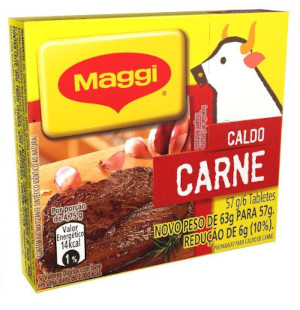 Maggi Tablete Caldo de Carne 57g