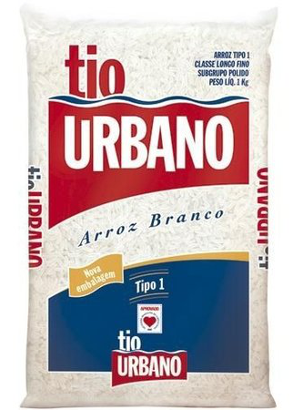 Arroz Branco Longo-Fino Tipo 1 Tio Urbano 5 Kg