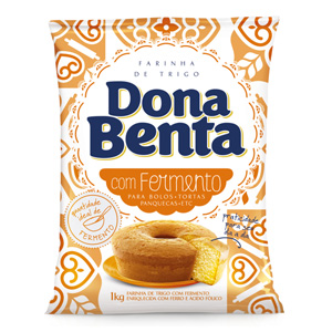 Farinha de Trigo Dona Benta com Fermento 1kg