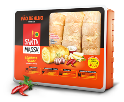 Santa Massa - Pão de Alho com Pimenta 400g