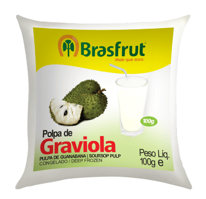 Polpa de Graviola Brasfrut  100g