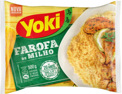 Farofa de Milho Temperada Yoki 500g