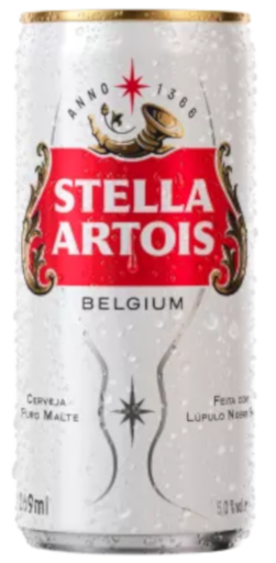 Cerveja Stella Artois Puro Malte lata 269ml