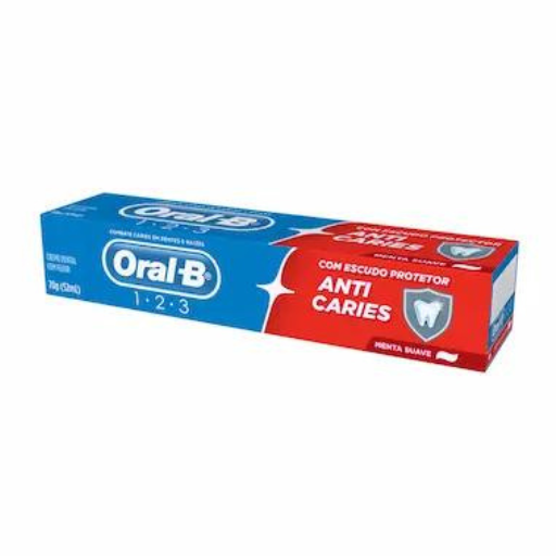 Creme Dental Oral-B 123 Menta 70g