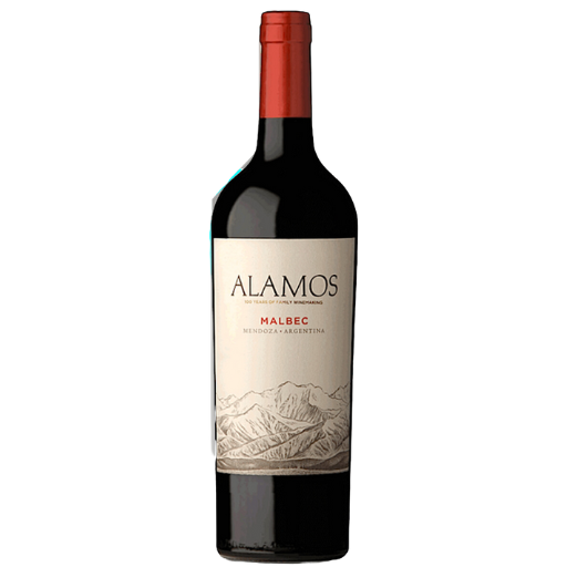 Vinho Tinto Argentino Malbec Alamos Catena Zapata 750ml