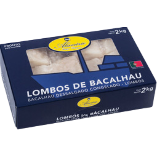 Alavario - Lombo Bacalhau Congelado 2Kg