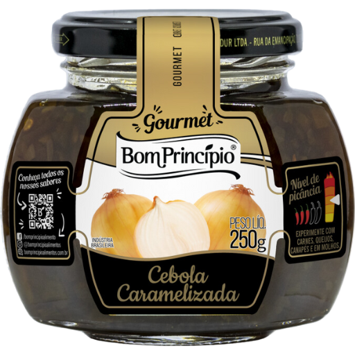 [2006.00.00] Geleia Gourmet Cebola Caramelizada Bom Princípio 250g