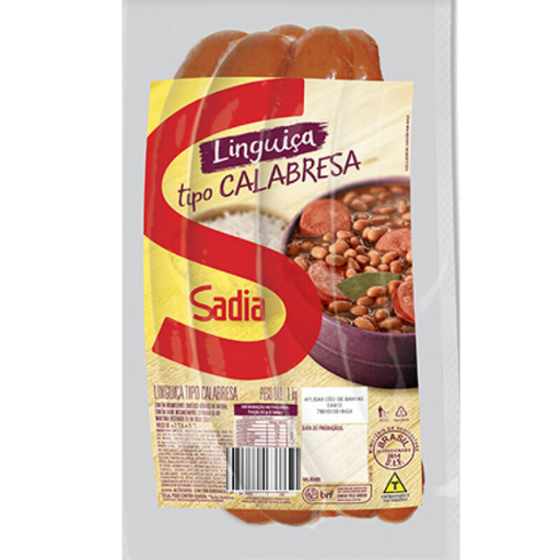 Linguiça Tipo Calabresa Sadia 400g