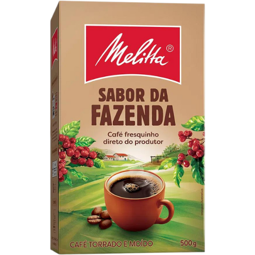 Café Melitta Sabor da Fazenda vácuo 500g