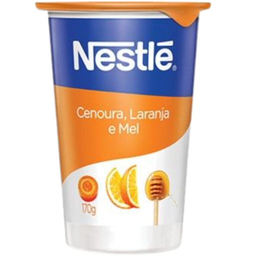 Iogurte Integral Nestlé Cenoura, Mel e Laranja 170g