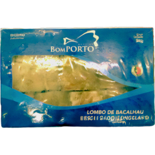 Lombo de Bacalhau Dessalgado Cong. Bom Porto 2kg