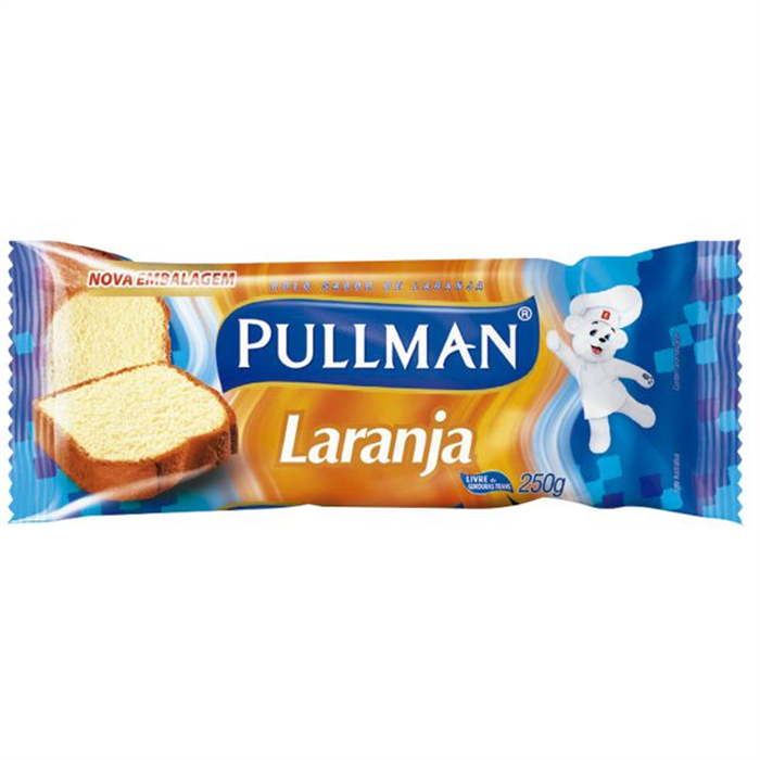 Bolo Pulman Sabor Laranja 250g