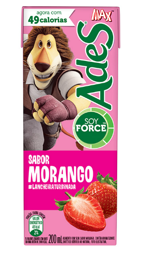 Ades Max Sabor Morango 200ml